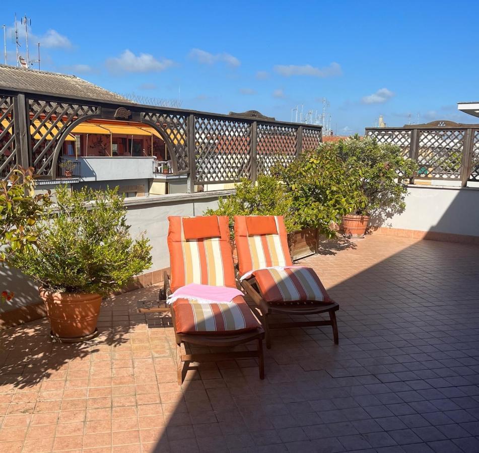 Attico Con Terrazza In Via Dei Traghetti Lido di Ostia Exterior foto
