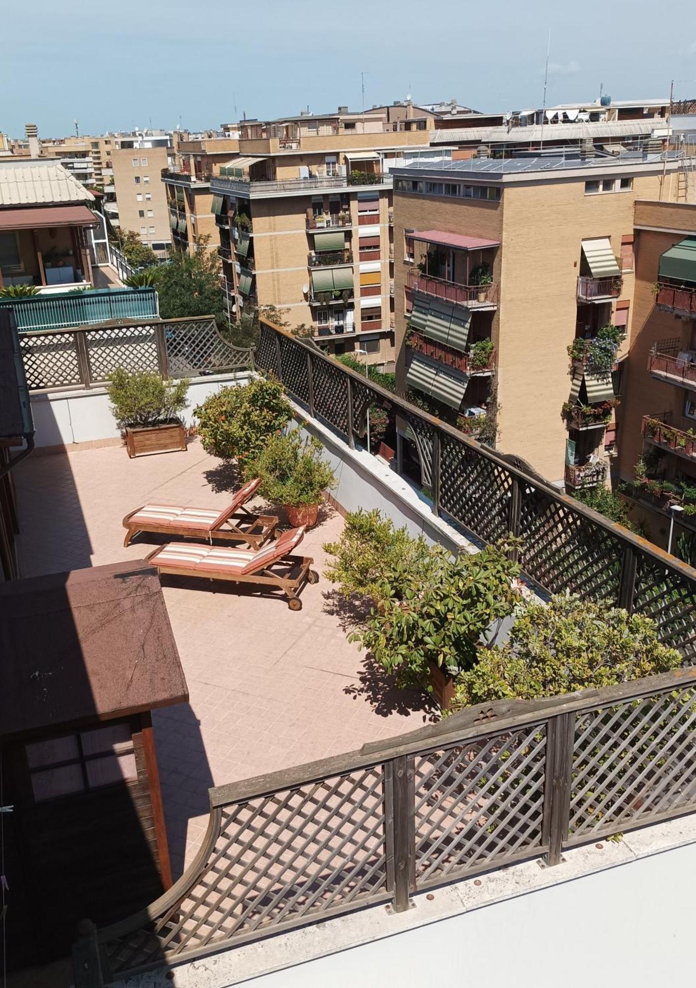 Attico Con Terrazza In Via Dei Traghetti Lido di Ostia Exterior foto
